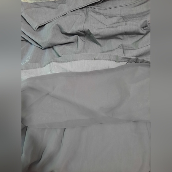 Sigrid Olsen Embroidered Gray Skirt - Picture 8 of 9